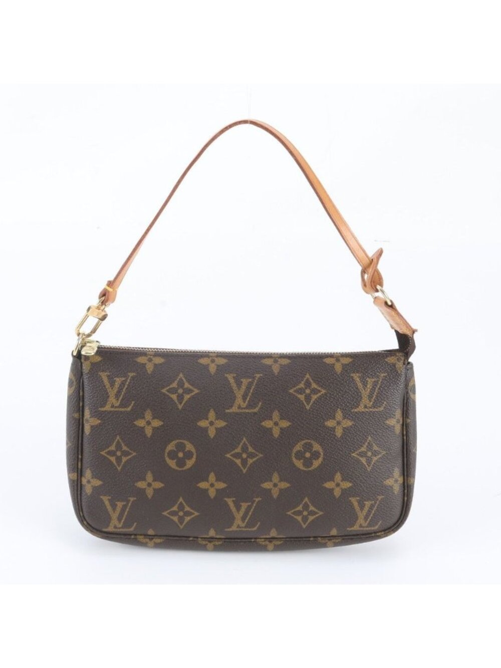 Louis Vuitton Monogram Pochette Accessoires Po Leather Handbag
